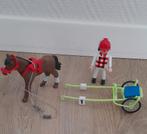 Playmobil 4192 Paard en Sulky, Ophalen of Verzenden, Gebruikt, Complete set