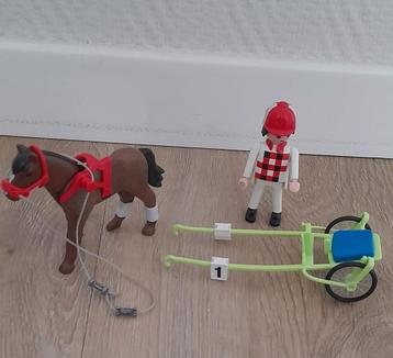 Playmobil 4192 Paard en Sulky beschikbaar voor biedingen