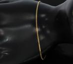 Venetiaanse 14k gouden dames schakel armband 18cm, Sieraden, Tassen en Uiterlijk, Armbanden, Voordeelsieraden, Ophalen of Verzenden