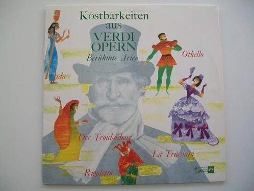 LP Kostbarkeiten aus Verdi Opern - Berühmte Arien, Cd's en Dvd's, Vinyl | Klassiek, Zo goed als nieuw, Romantiek, Opera of Operette