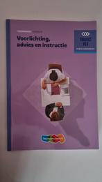 Voorlichting, advies en instructie - MBO niveau 4, Ophalen of Verzenden, Zo goed als nieuw, MBO, Onbekend