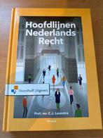Hoofdlijnen Nederlands Recht - Loonstra, Boeken, Ophalen of Verzenden, Gamma, Zo goed als nieuw, HBO
