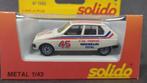Citroen Visa phase 1 rally 1:43 Solido Pol, Hobby en Vrije tijd, Modelauto's | 1:43, Ophalen of Verzenden, Nieuw, Auto, Solido