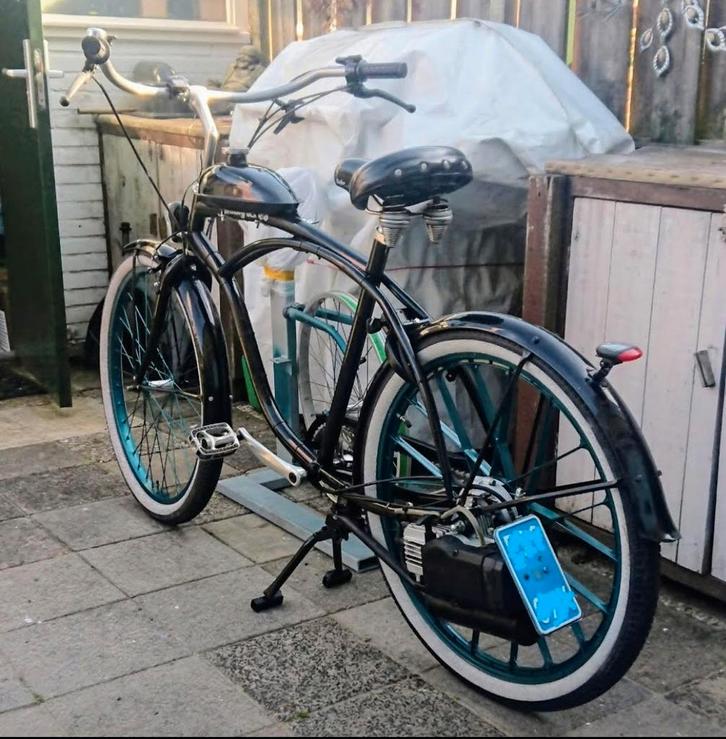 Spartamet .. Beach Cruiser met Kenteken - Perfecte Staat!, Fietsen en Brommers, Overige Fietsen en Brommers, Zo goed als nieuw