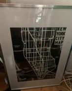 Schilderij Manhattan, Ophalen, 75 cm of meer, 50 tot 75 cm, Print