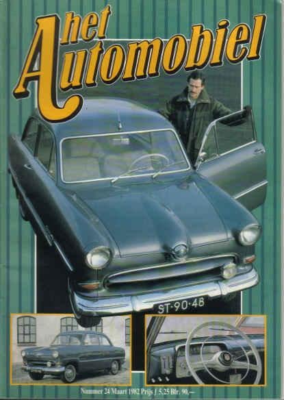 Automobiel 24 1982 : Ford 12M - Cunningham - Taxi - Pontiac, Ophalen of Verzenden, Gelezen, Algemeen