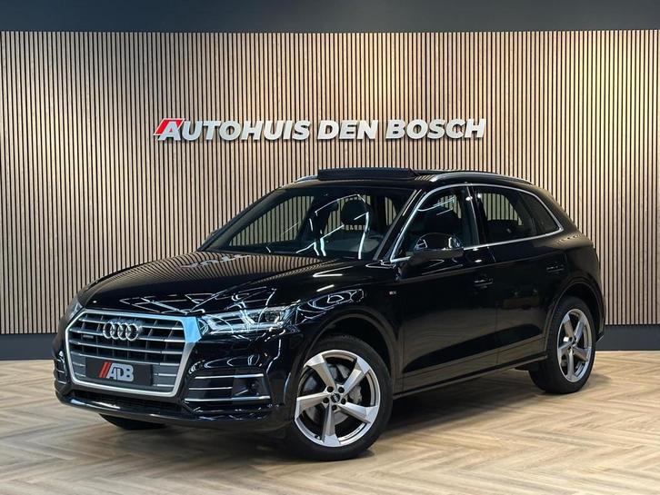 Audi Q5 2.0 TFSI quattro Sport S Line Black Edition, Auto's, Audi, Bedrijf, Te koop, Q5, 4x4, ABS, Adaptive Cruise Control, Airbags