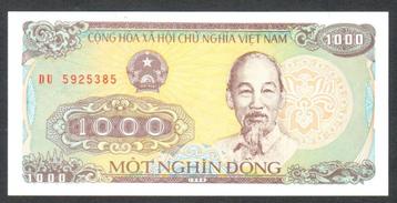 Bankbiljet - Vietnam 1000 Dong 1988 UNC. beschikbaar voor biedingen
