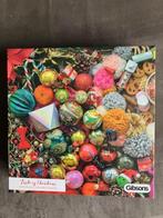 Kerstpuzzel Gibsons Taste of Christmas 1.000 stukjes NIEUW, Ophalen of Verzenden, 500 t/m 1500 stukjes, Nieuw, Legpuzzel