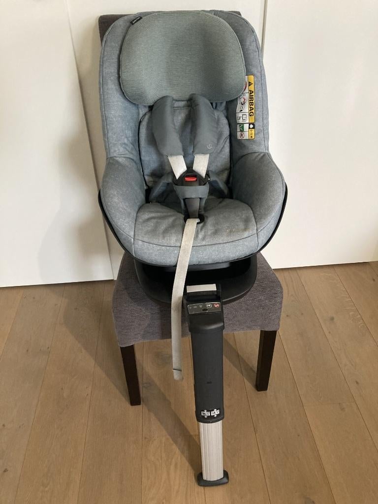 Maxi Cosi 2wayPearl Nomad Green en Maxi Cosi base 2wayFix, Kinderen en Baby's, Autostoeltjes, Ophalen, Verstelbare rugleuning
