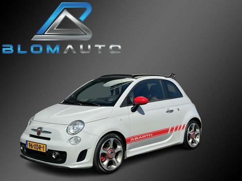 Fiat 500 C 1.4-16V Abarth 140PK AUT. XENON+LEDER+INTERSCOPE, Auto's, Fiat, Bedrijf, Te koop, 500C, ABS, Airbags, Airconditioning