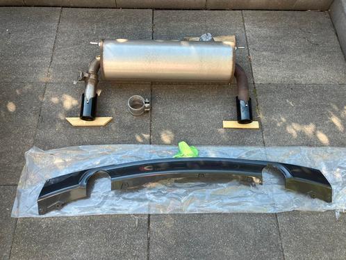 BMW F30/F31/F32 340i uitlaat einddemper middenpijp diffuser, Auto-onderdelen, Uitlaatsystemen, BMW, Gebruikt, Ophalen