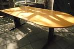 Eettafel/ groepstafel/conferentietafel industr. look €25-, Huis en Inrichting, Ophalen, 200 cm of meer, 50 tot 100 cm, Vijf personen of meer