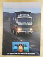 Scania LB141 LBS141 LBT141 Brochure 1977 – LB LBS LBT 141 V8, Ophalen of Verzenden, Zo goed als nieuw, Overige merken, Scania