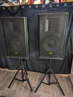 BST DJ speakers + versterker, Overige merken, Front, Rear of Stereo speakers, Gebruikt, 120 watt of meer