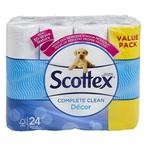Scottex classic clean 2-laags wc-papier (24 rollen), Diversen, Nieuw, Ophalen of Verzenden