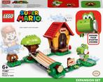 LEGO Super Mario Mario's Huis & Yoshi - 71367, Ophalen of Verzenden, Zo goed als nieuw, Complete set, Lego