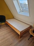1 persoonsbed inclusief nieuw matras én lattenbodem, Huis en Inrichting, Ophalen, Gebruikt, 90 cm, Eenpersoons
