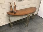 Als nieuw side table wegens verhuizing ,, 100 tot 150 cm, Ophalen of Verzenden, Zo goed als nieuw, Alle interieur stylen .