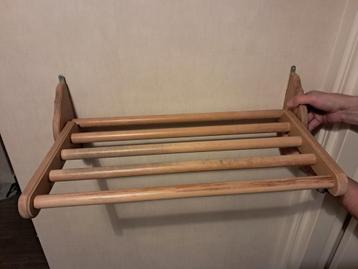 !! Leuk houten rek voor handdoeken !! beschikbaar voor biedingen