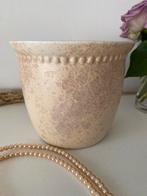 Vintage Scheurich bloempot, Tuin en Terras, Bloempotten, Rond, Ophalen of Verzenden, Zo goed als nieuw, Minder dan 25 cm