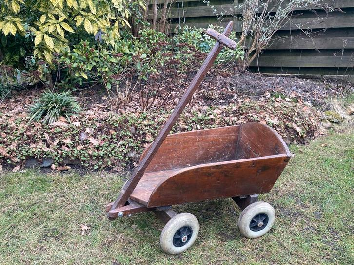 Houten bolderkar, Caravans en Kamperen, Bolderkarren, Gebruikt, Ophalen