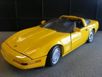 chevrolet corvette - maisto   1/18 beschikbaar voor biedingen