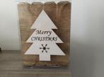Wandbord Merry Christmas met verlichting (nieuw ), Ophalen of Verzenden, Nieuw