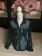 Gemeleerde (transparante) damesblouse IVIVI, Verzenden, Maat 36 (S), Gedragen, IVIVI