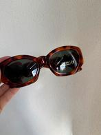 Vintage Y2K retro bruine oversized cat-eye zonnebril, Zonnebril, Bruin, Vintage, Vintage