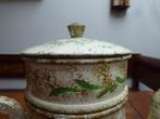Antieke emaille Franse koffiepot met filter, Antiek en Kunst, Ophalen of Verzenden