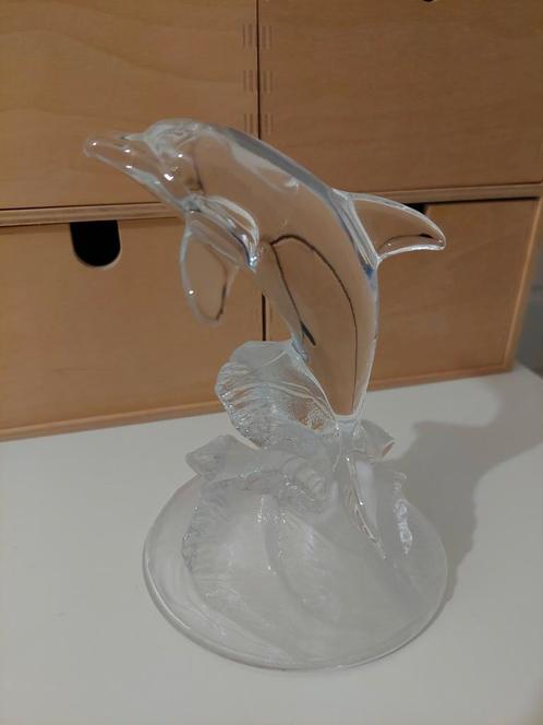 Kristallen Dolfijn, Antiek en Kunst, Antiek | Glas en Kristal, Ophalen of Verzenden