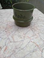 Soda bakje, Rond, Zo goed als nieuw, Metaal, Tuin