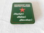 8 Heineken's bier bierviltjes in blikje, ongebruikt, Ophalen of Verzenden, Zo goed als nieuw, Viltje(s), Heineken