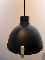 Hanglamp industrieel mat zwart, Huis en Inrichting, Lampen | Hanglampen, Industrieel, Gebruikt, Ophalen of Verzenden, Metaal