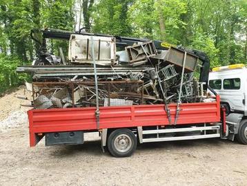 Snelle ophaal service voor al u oud ijzer en metalen  beschikbaar voor biedingen