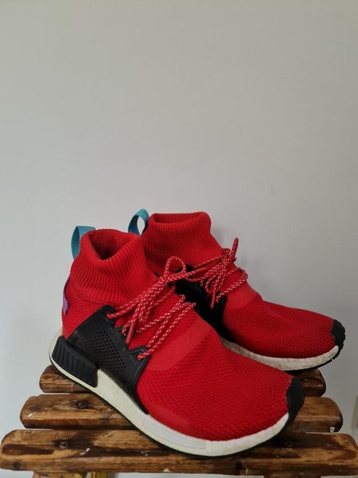 Adidas NMD XR1 Winter Scarlet mt 44 2/3, Kleding | Heren, Schoenen, Zo goed als nieuw, Sneakers of Gympen, Ophalen of Verzenden