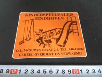 sticker EHV Kinderspeelpaleis Eindhoven O.L. Vrouwenstraat  beschikbaar voor biedingen