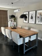 Nette en mooie Eettafel 240x100cm, Huis en Inrichting, Tafels | Eettafels, Ophalen, Gebruikt, 200 cm of meer, 50 tot 100 cm