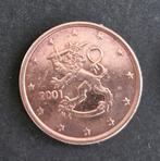 Finland 5 eurocent 2001, Postzegels en Munten, Munten | Europa | Euromunten, Verzenden, Finland, 5 cent, Losse munt