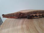 Houten krokodil uit Zuid-Afrika, Antiek en Kunst, Ophalen of Verzenden