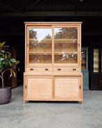 Smalle Schoolkast | Winkelkast Teak | Servieskast #2059, Huis en Inrichting, 200 cm of meer, 150 tot 200 cm, Ophalen of Verzenden