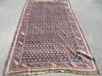 antiek oud handgeknoopt perzisch tapijt, Ophalen of Verzenden