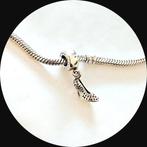 Pandora Disney hanger Assepoester glazen muiltje 793071C01, Ophalen of Verzenden, Gebruikt, Zilver, Pandora