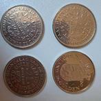 4x 2,5 guldenmunt uit 1979 en 1980, Ophalen of Verzenden