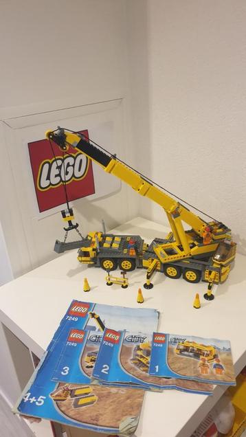 Lego technic mobile hijskraan xxl  7249 beschikbaar voor biedingen