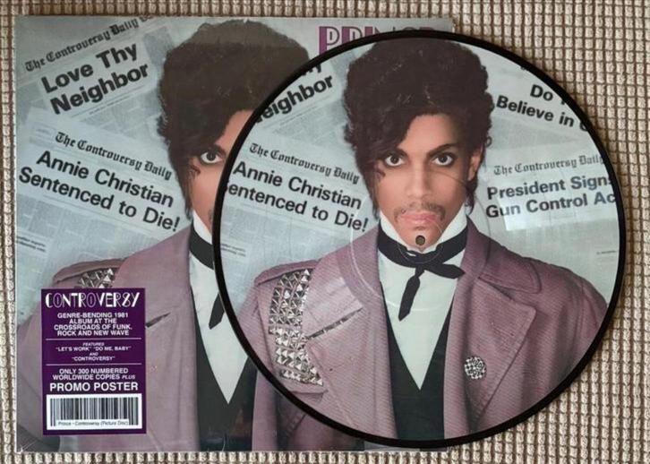 Prince LP - Controversy - Picture Disc Vinyl + Poster Sealed, Cd's en Dvd's, Vinyl | Pop, Nieuw in verpakking, 2000 tot heden