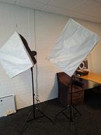 2 Studio lampen (Flits) met accessoires, Ophalen, Lamp of Flitsset