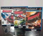 Burnout complete set - Ps2, Spelcomputers en Games, Racen en Vliegen, Ophalen of Verzenden, Zo goed als nieuw, 3 spelers of meer