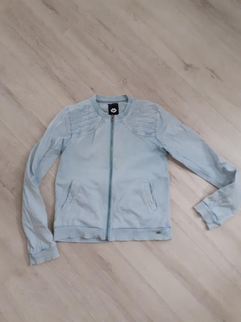 Lichtblauw vest Shoeby maat 152, Kinderen en Baby's, Kinderkleding | Maat 152, Gebruikt, Meisje, Trui of Vest, Ophalen of Verzenden